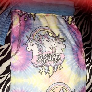 Cute Unicorn Jogger pants (sleepwear)